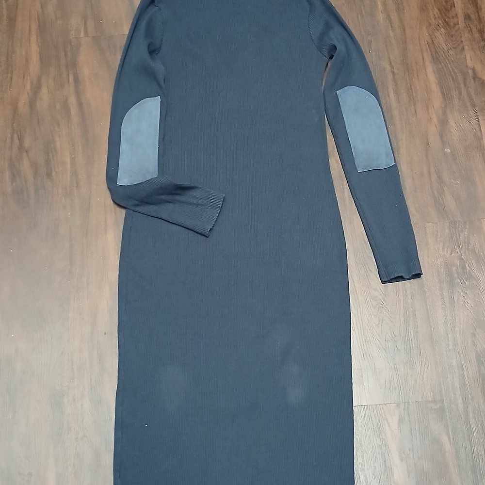 Lauren Ralph Lauren Navy Long Sleeve Dress - Picture 6 of 7